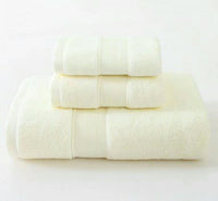 HKM-585747 Extra Thick Pure Cotton Bath Towel - Soft, Absorbent, Available in Multiple Colors