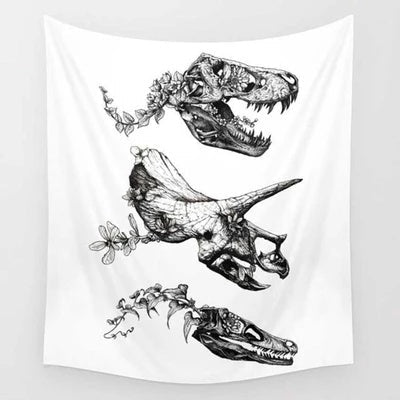 HKM-585875 Versatile Plush Wall Tapestry - Multi-Use Home Decor for Warmth and Style