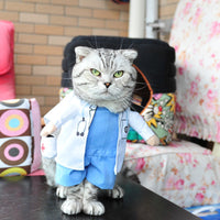 HKM-5859133 Pirate Costume for Cats and Dogs - Funny Pet Clothing for Halloween and Cosplay