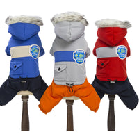 HKM-5859389 Cozy Wool Dog Snow Coat for All Weather Protection