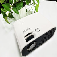 HKM-586003 Portable Smart Projector with LED Light Source, 1920x1080 Resolution, and Vertical Keystone Correction