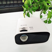 HKM-586003 Portable Smart Projector with LED Light Source, 1920x1080 Resolution, and Vertical Keystone Correction