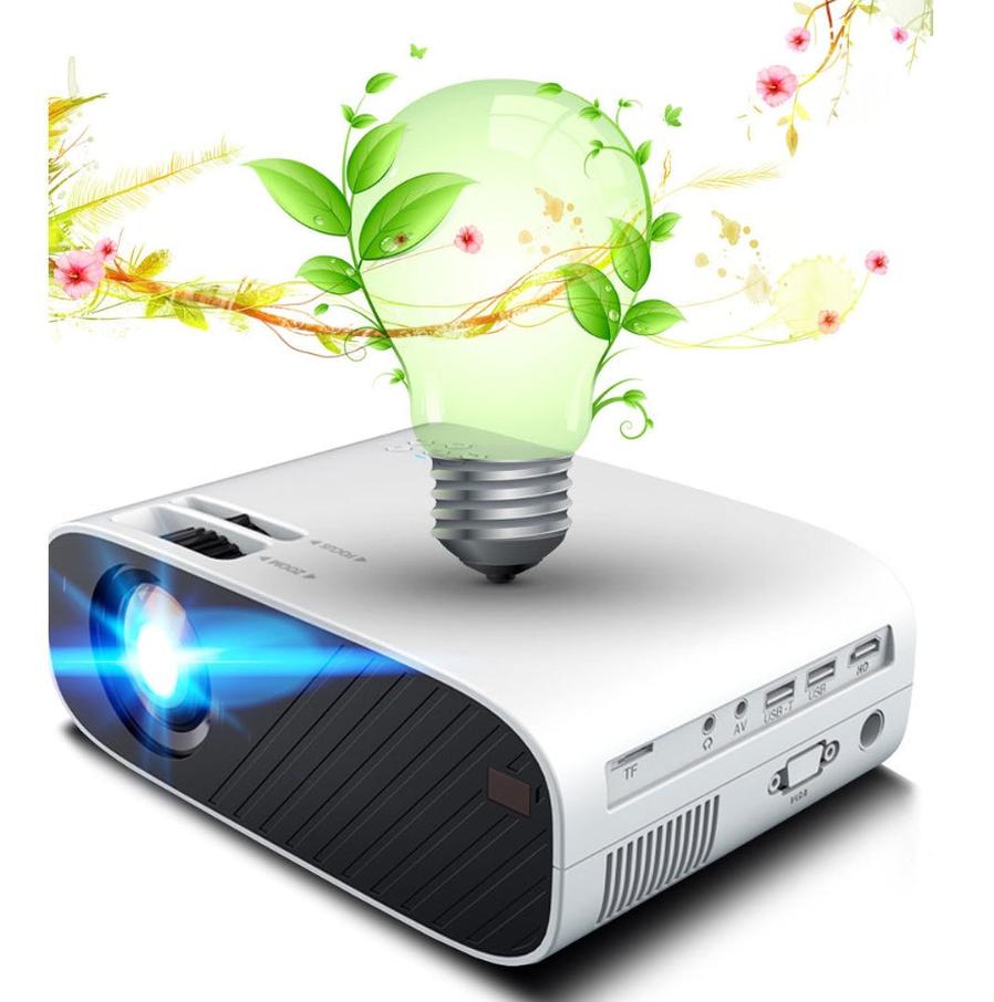 HKM-586003 Portable Smart Projector with LED Light Source, 1920x1080 R ...