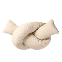 HKM-586003 Velvet Geometric Shape Loop Pillow - Soft Cushions for Living Room and Sofa, Various Colors Available