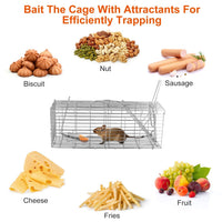 HKM-5860413 Humane and Reusable Mouse Trap - Safe for Families, Easy to Install, for Indoor/Outdoor Use
