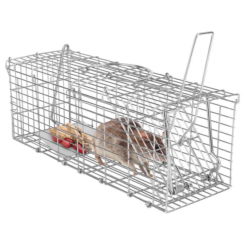 HKM-5860413 Humane and Reusable Mouse Trap - Safe for Families, Easy to Install, for Indoor/Outdoor Use