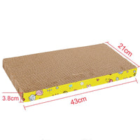 HKM-5860925 Multifunctional Cat Scratch Board and Nest with Toy Ball, Corrugated Paper Design