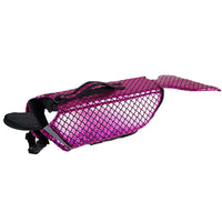 HKM-5861309 Pet Swimming Vest - Shark, Duck, & Mermaid Designs in Waterproof Nylon/Polyester