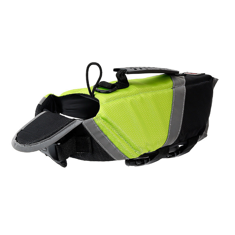 HKM-5861309 Pet Swimming Vest - Shark, Duck, & Mermaid Designs in Waterproof Nylon/Polyester