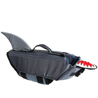 HKM-5861309 Pet Swimming Vest - Shark, Duck, & Mermaid Designs in Waterproof Nylon/Polyester