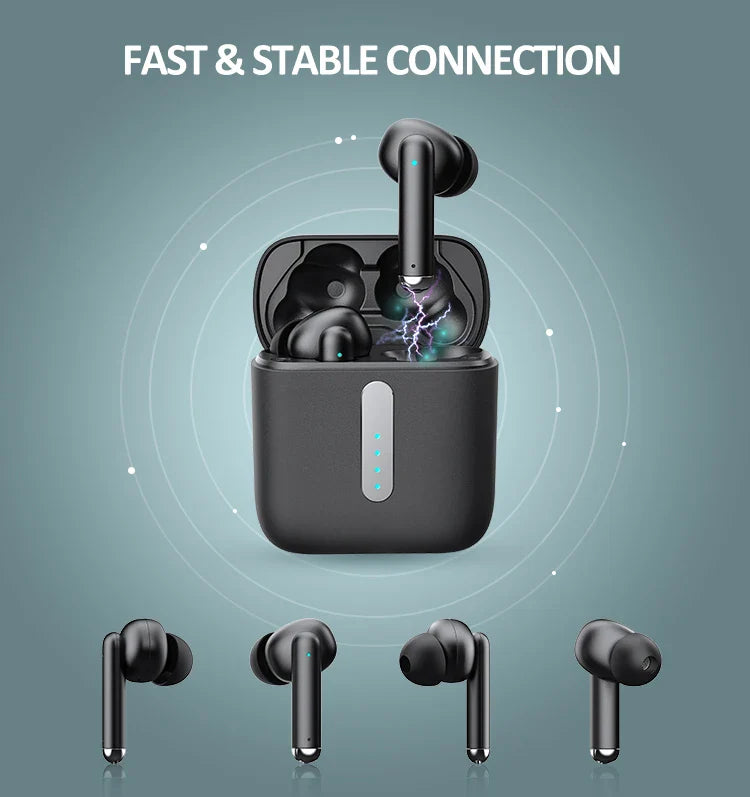 HKM-586323 Wireless TWS Earbuds with High Fidelity Sound Quality