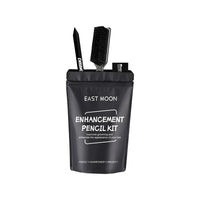 HKM-586387 Men's Beard Grooming Essentials Set with Pencil, Sharpener, and Brush