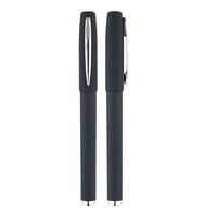 HKM-586451 Sleek Black Gel Pens Set with Matt Frosted Finish for Custom Logo Printing