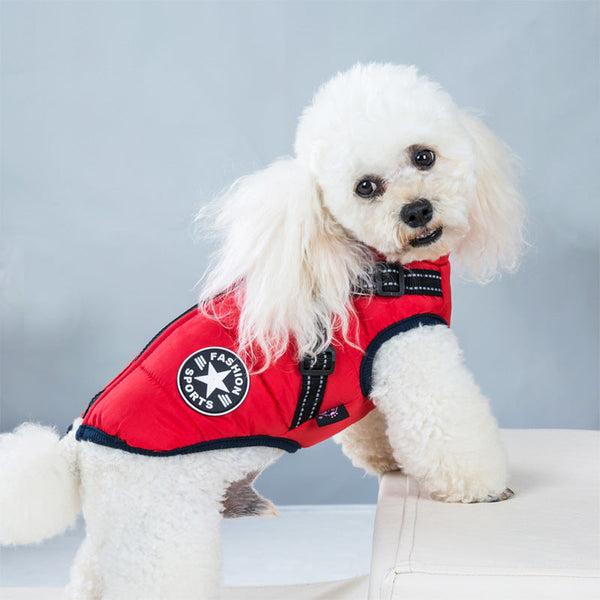 HKM-5865149 Waterproof and Warm Pet Clothes - Various Colors and Sizes Available