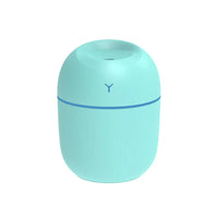 HKM-586515 220ml Ultrasonic Mini Humidifier and Aroma Oil Diffuser with USB and Colourful Night Light for Home and Car