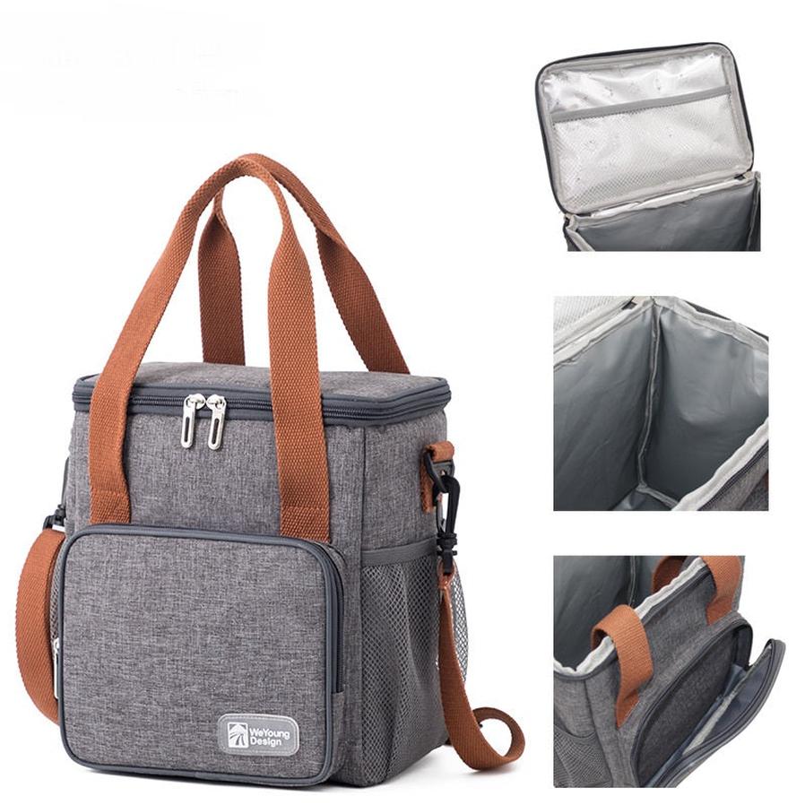 HKM-586515 Insulated Portable Picnic Bag - Leakproof PEVA Cooler for Outdoor Use