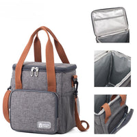 HKM-586515 Insulated Portable Picnic Bag - Leakproof PEVA Cooler for Outdoor Use