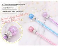 HKM-5865533 Colorful Ringing Paper Tassel Cat Teaser Toy - 26-40 cm Long Acrylic Stick