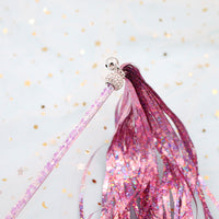 HKM-5865533 Colorful Ringing Paper Tassel Cat Teaser Toy - 26-40 cm Long Acrylic Stick