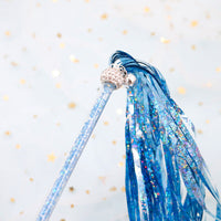 HKM-5865533 Colorful Ringing Paper Tassel Cat Teaser Toy - 26-40 cm Long Acrylic Stick