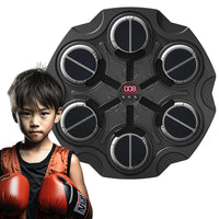 HKM-586579 Wireless LED Boxing Target Training Machine for Kids and Teens - Interactive Rhythm Reaction Game Toy