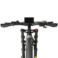 HKM-586643 Dual Motor Full Suspension 3.0'' Fat Tire Electric Mountain Bike - 48V, 7-Speed, 60km Range