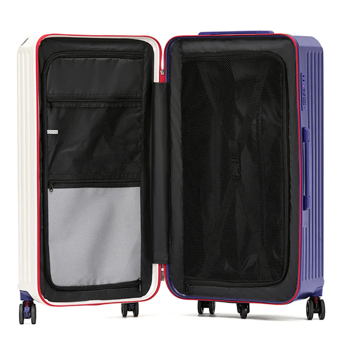 HKM-586707 Large Capacity Luggage Suitcase with USB Charging Port for Travel Convenience