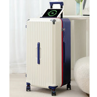HKM-586707 Large Capacity Luggage Suitcase with USB Charging Port for Travel Convenience
