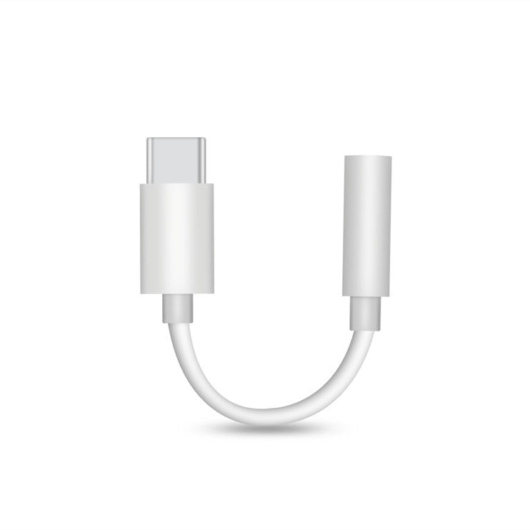 HKM-586707 Type-C to 3.5mm Earphone Adapter with Built-in DAC Chip, Compact Design