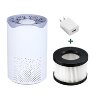 HKM-586835 Compact Air Purifier for Small Spaces – Ideal for Desk, Bedroom, Office, and Car