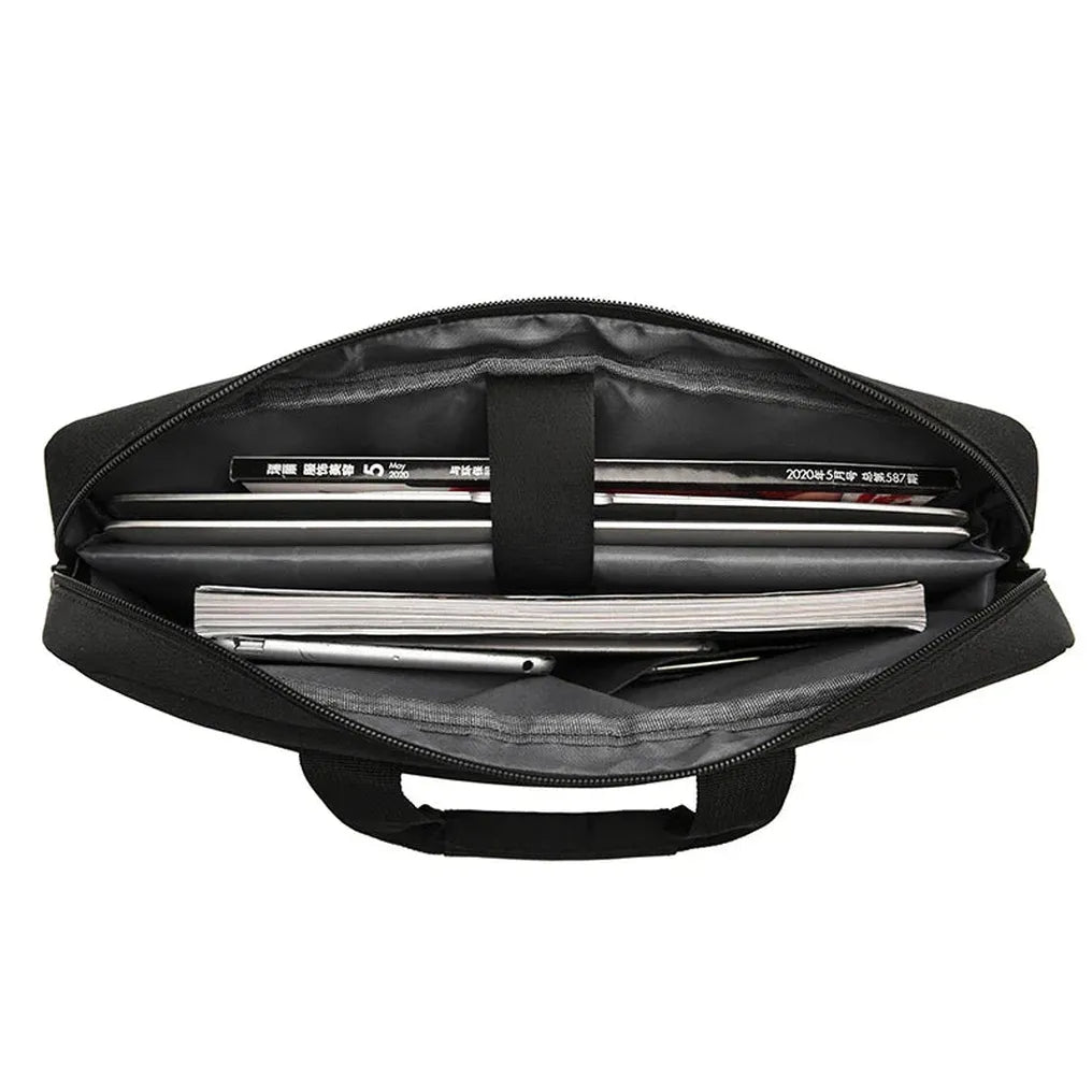 HKM-587027 Waterproof 15 Inch Laptop Briefcase for Men, Durable Design with Custom Logo Option