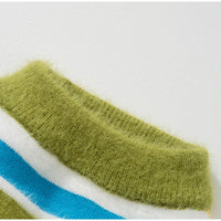 HKM-5871037 Cozy Colorful Striped Sweater for Large Dogs ¨C Ideal for Autumn & Winter