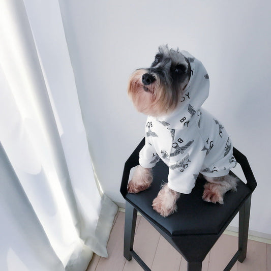 HKM-5871549 Cozy Cotton Sweater for Pets - Perfect for Fall and Winter Wear