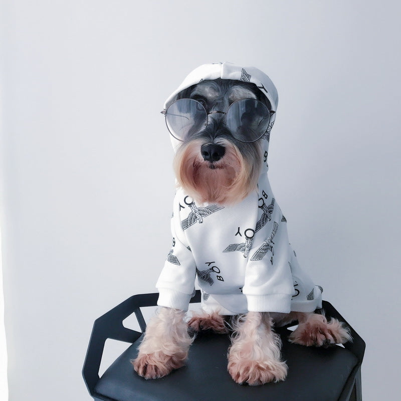 HKM-5871549 Cozy Cotton Sweater for Pets - Perfect for Fall and Winter Wear