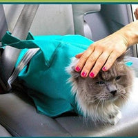 HKM-5872701 Pet Travel Sling Carrier Backpack for Cats and Small Dogs with Adjustable Neck and Breathable Design