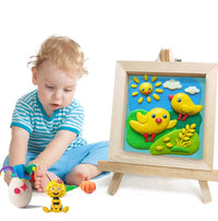 HKM-587347 Handcrafted Wooden 3D Picture Frame for Custom Displays