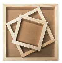 HKM-587347 Handcrafted Wooden 3D Picture Frame for Custom Displays