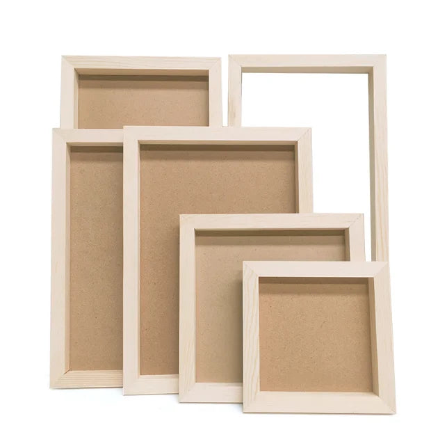 HKM-587347 Handcrafted Wooden 3D Picture Frame for Custom Displays
