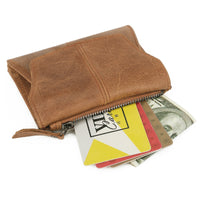 HKM-587347 Multifunctional Layer Cowhide Coin Purse - Waterproof, Lightweight Design for Everyday Use