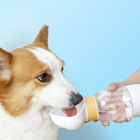 HKM-587347 Portable Pet Water Cup for Dogs and Cats - Easy Twist Dispensing Design, Safe Materials, and Easy to Clean
