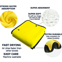 HKM-5873725 Quick-Drying Super Absorbent Microfiber Dog and Cat Towels in Various Sizes