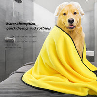 HKM-5873725 Quick-Drying Super Absorbent Microfiber Dog and Cat Towels in Various Sizes