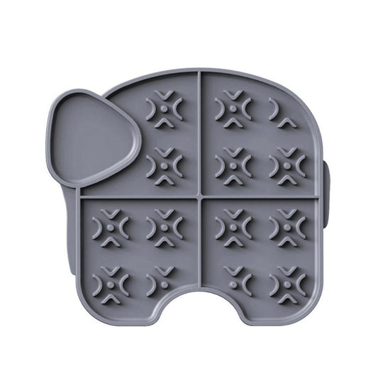 HKM-587475 Silicone Pet Slow Feeder Licking Pad with Suction Cup for Dogs and Cats