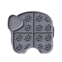 HKM-587475 Silicone Pet Slow Feeder Licking Pad with Suction Cup for Dogs and Cats