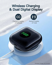 HKM-587475 Wireless TWS Gaming Earbuds with LED Display and High-Performance Sound