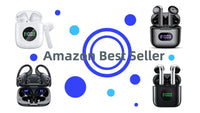 HKM-587475 Wireless TWS Gaming Earbuds with LED Display and High-Performance Sound