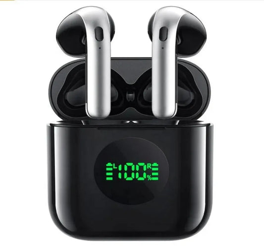 HKM-587475 Wireless TWS Gaming Earbuds with LED Display and High-Performance Sound