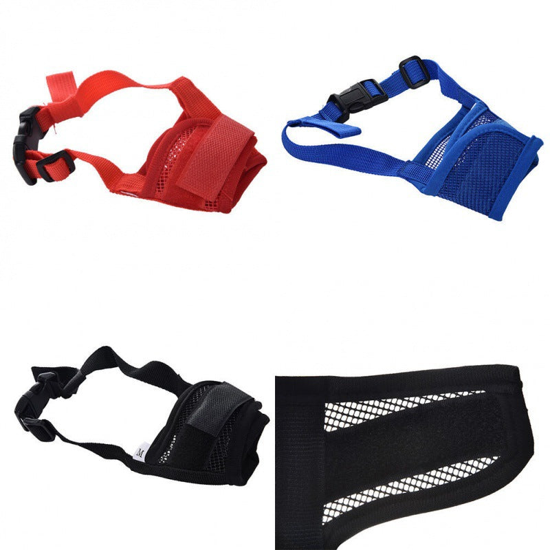 HKM-5875901 Adjustable Dog Muzzle for Safety and Comfort - Suitable for Biting, Barking, and Chewing