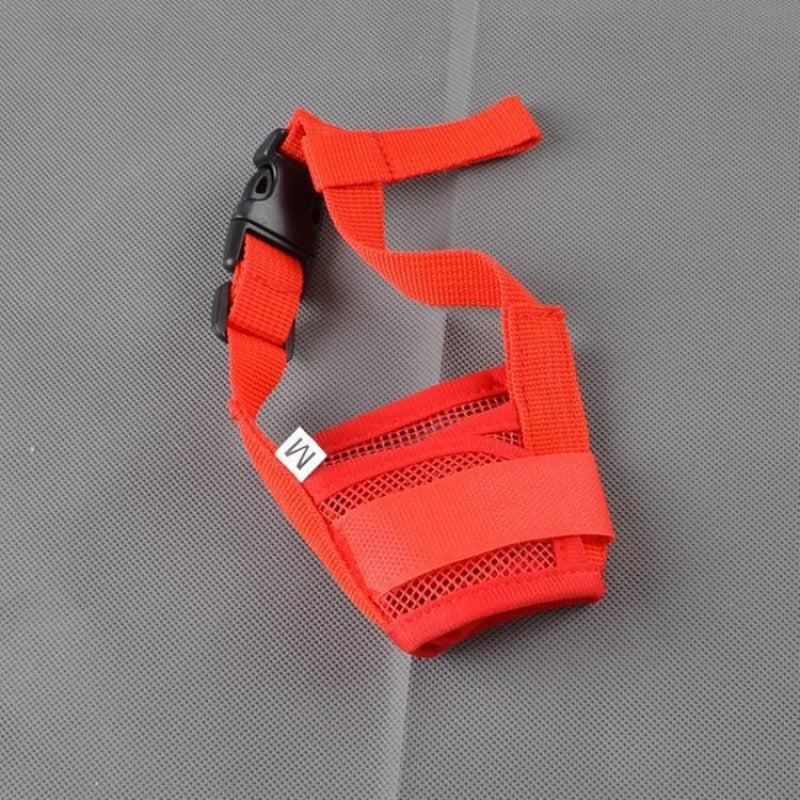 HKM-5875901 Adjustable Dog Muzzle for Safety and Comfort - Suitable for Biting, Barking, and Chewing