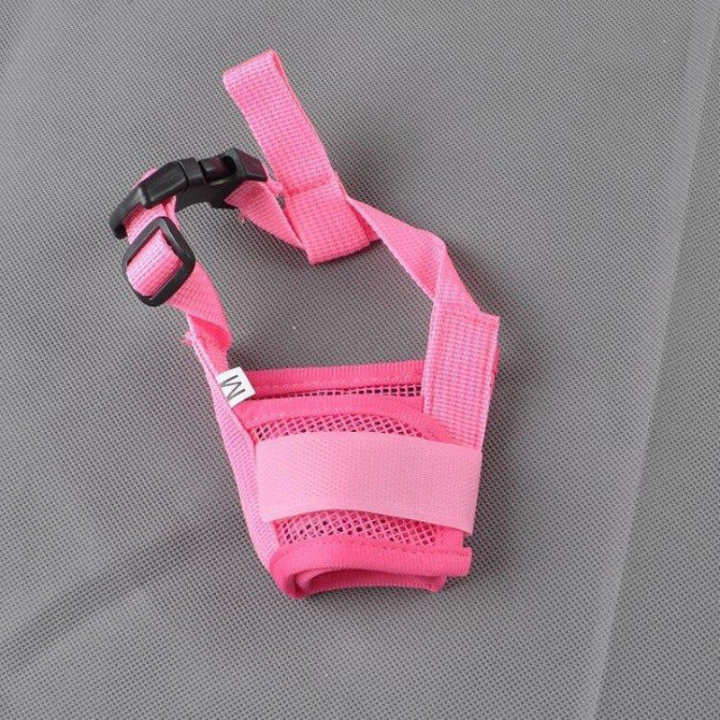 HKM-5875901 Adjustable Dog Muzzle for Safety and Comfort - Suitable for Biting, Barking, and Chewing